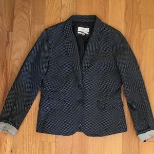 Classic JCrew Schoolboy Blazer Polka-Dot